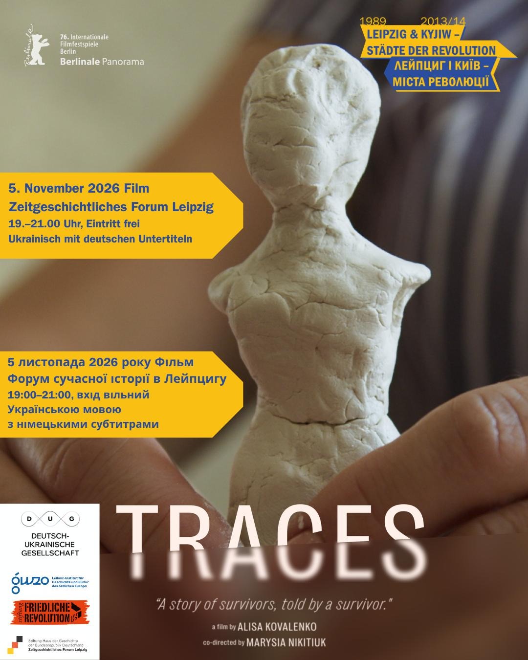 Ukrainischer Dokumentarfilm "Traces"