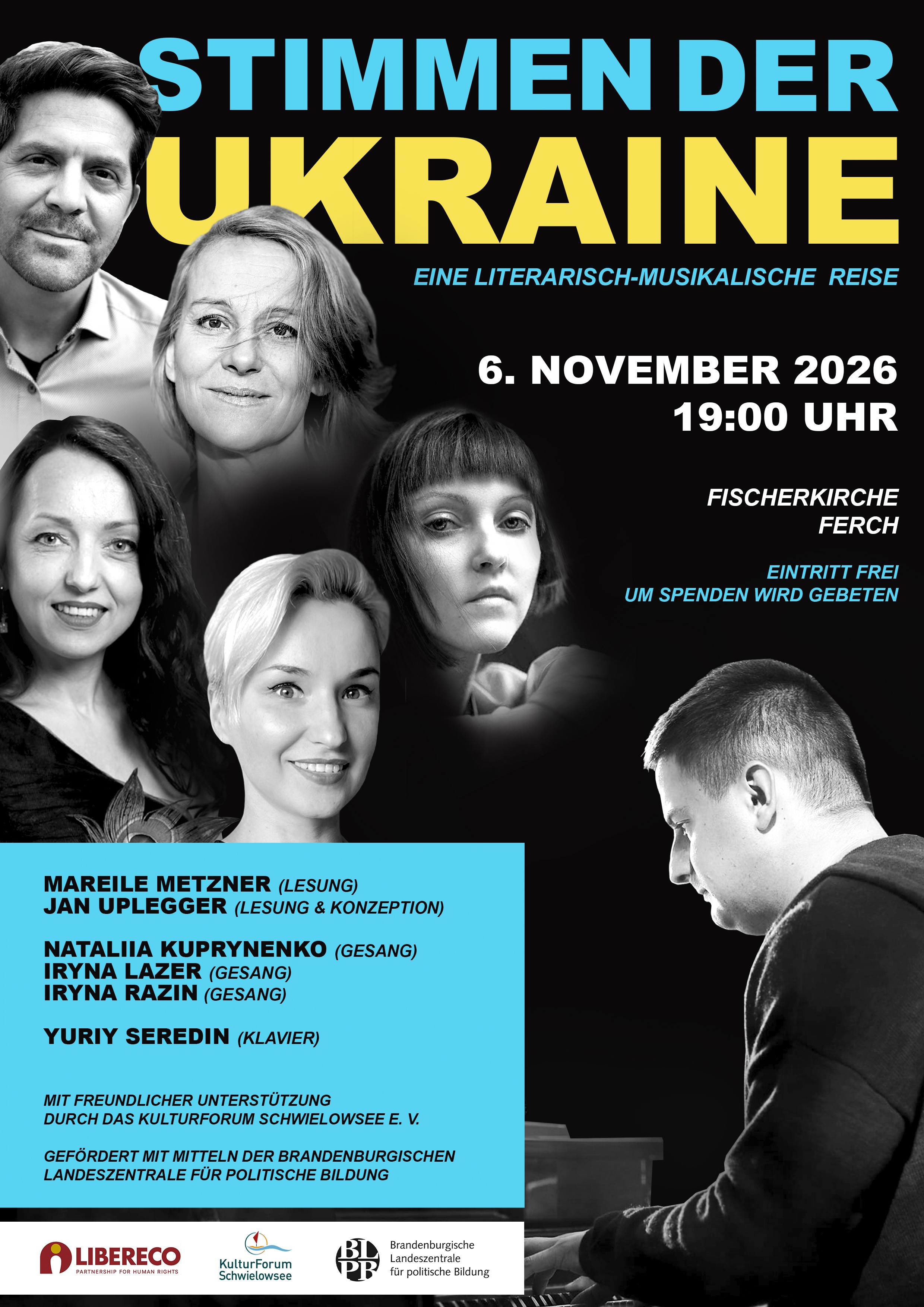 Stimmen der Ukraine - eine musikalisch-literarische Reise