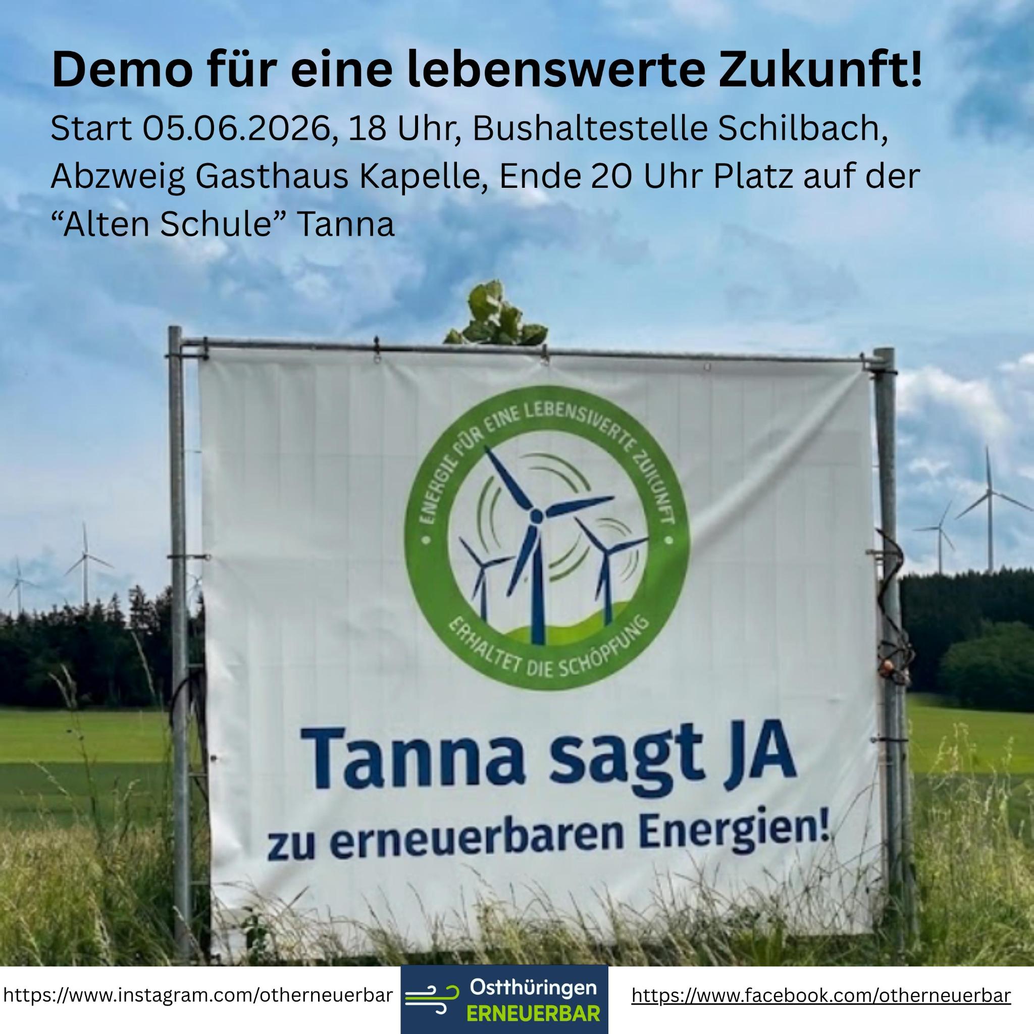 Demo für eine lebenswerte Zukunft