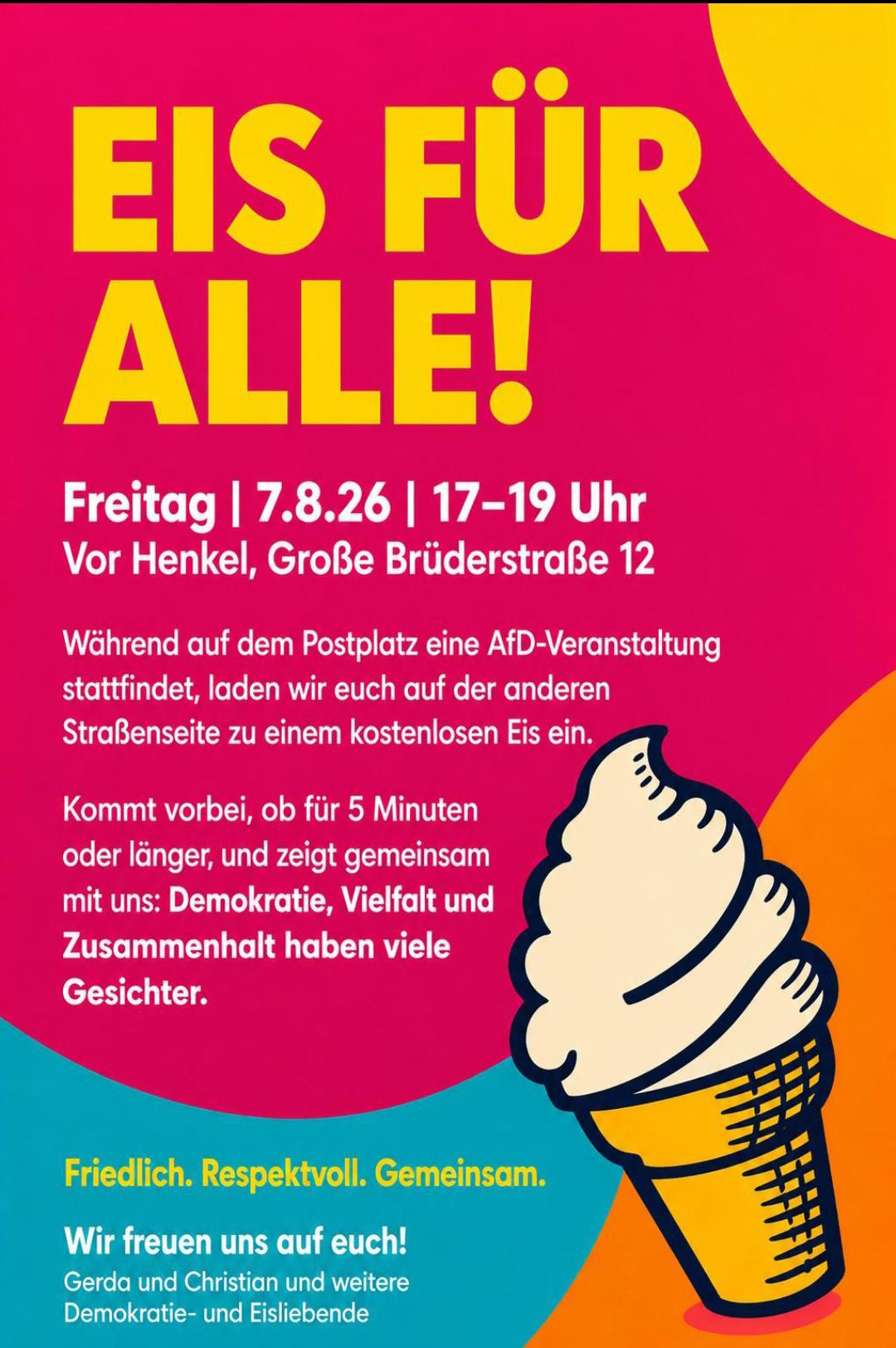 EIS FÜR ALLE