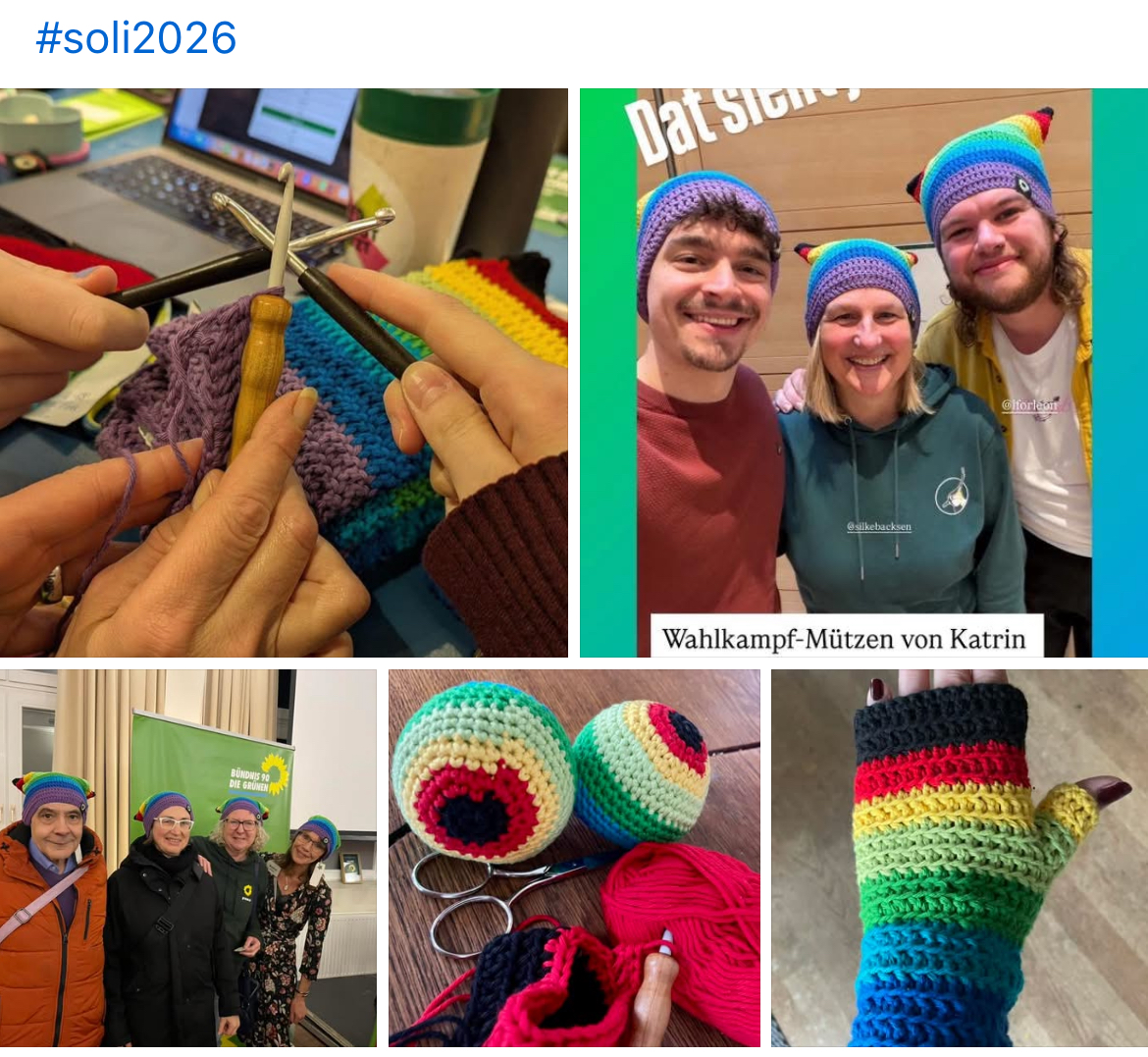 SOLI2026-Aktion Mützen, Stulpen & Co.