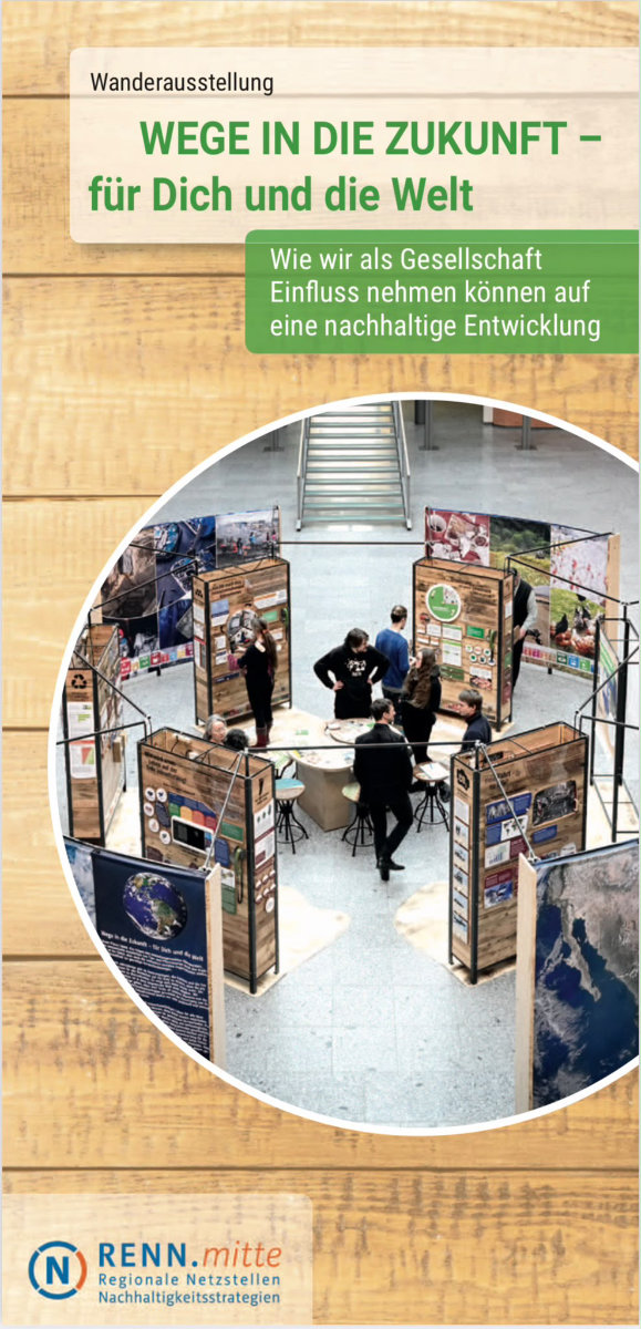 Wanderausstellung „Wege in die Zukunft- für Dich und die Welt“ 1.9.26-31.10.26