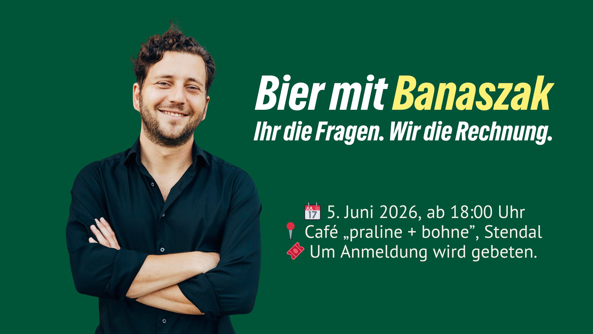 Bier mit Banaszak 🍻