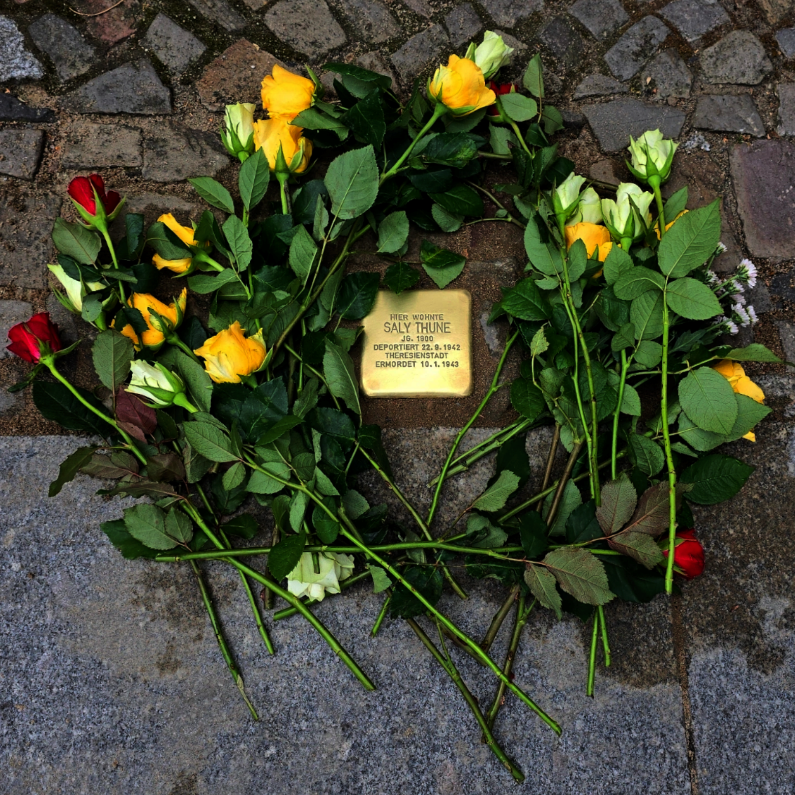 Stolpersteinputzen