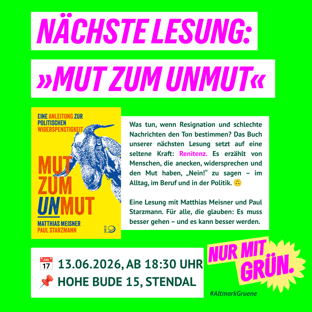 Lesung mit Matthias Meisner und Paul Starzmann