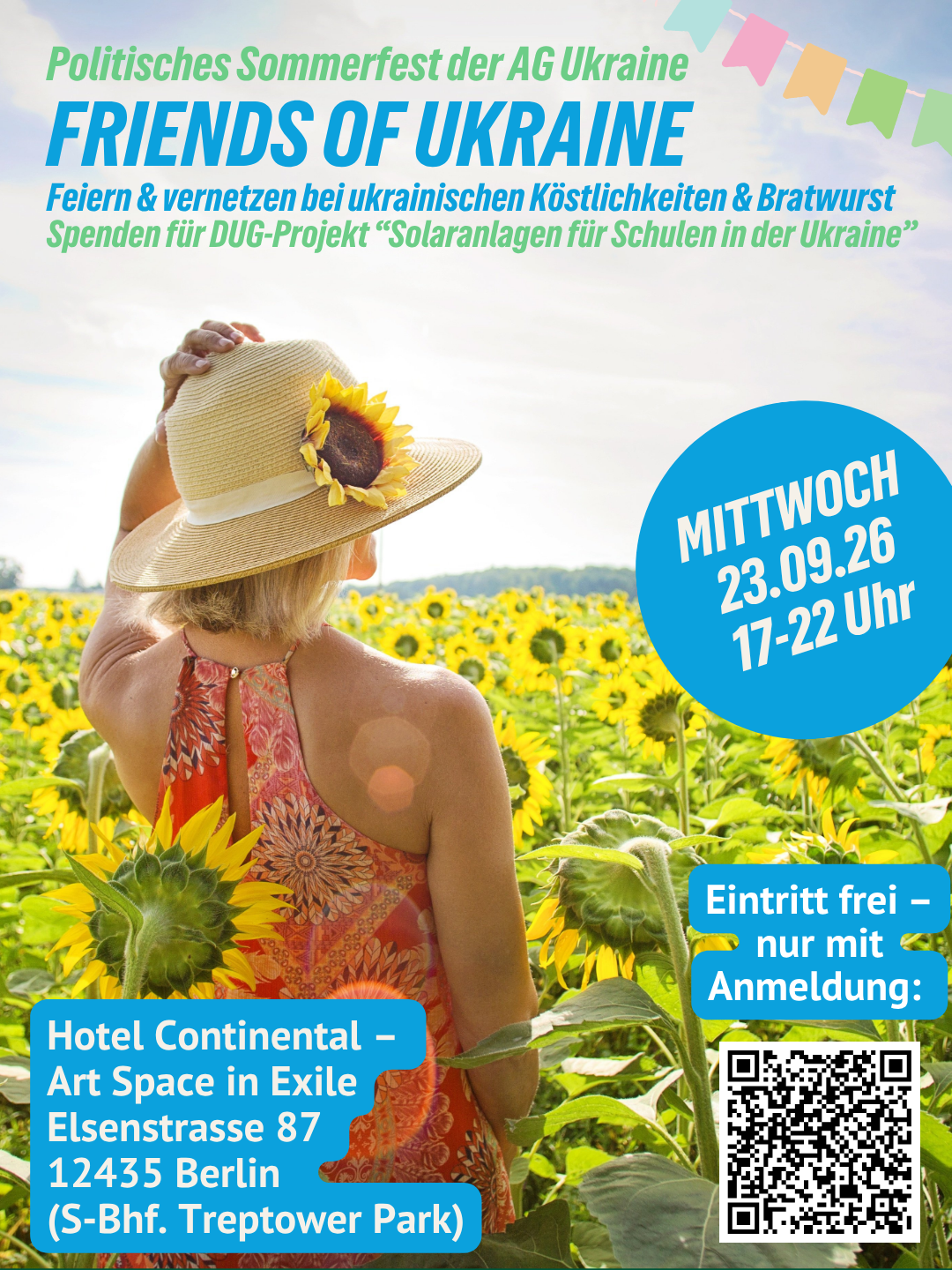 Politisches Sommerfest der AG Ukraine "FRIENDS OF UKRAINE"