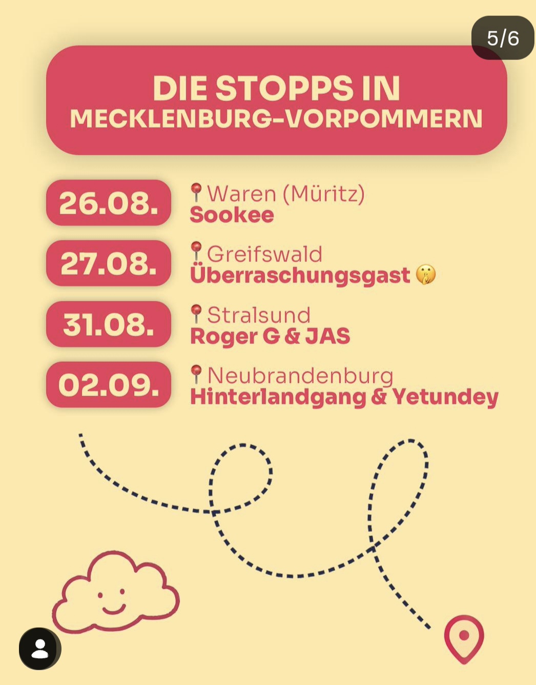 FUN FACTS AUF SOMMERTOUR in Mecklenburg-Vorpommern 