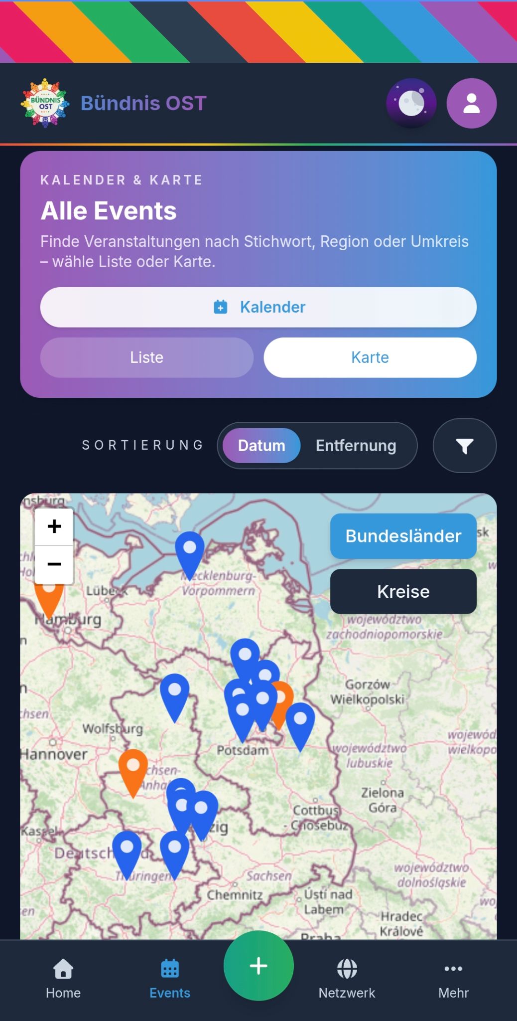 Evaluation der Webseite vom Bündnis Ost - Teilnehmer:innen gesucht
