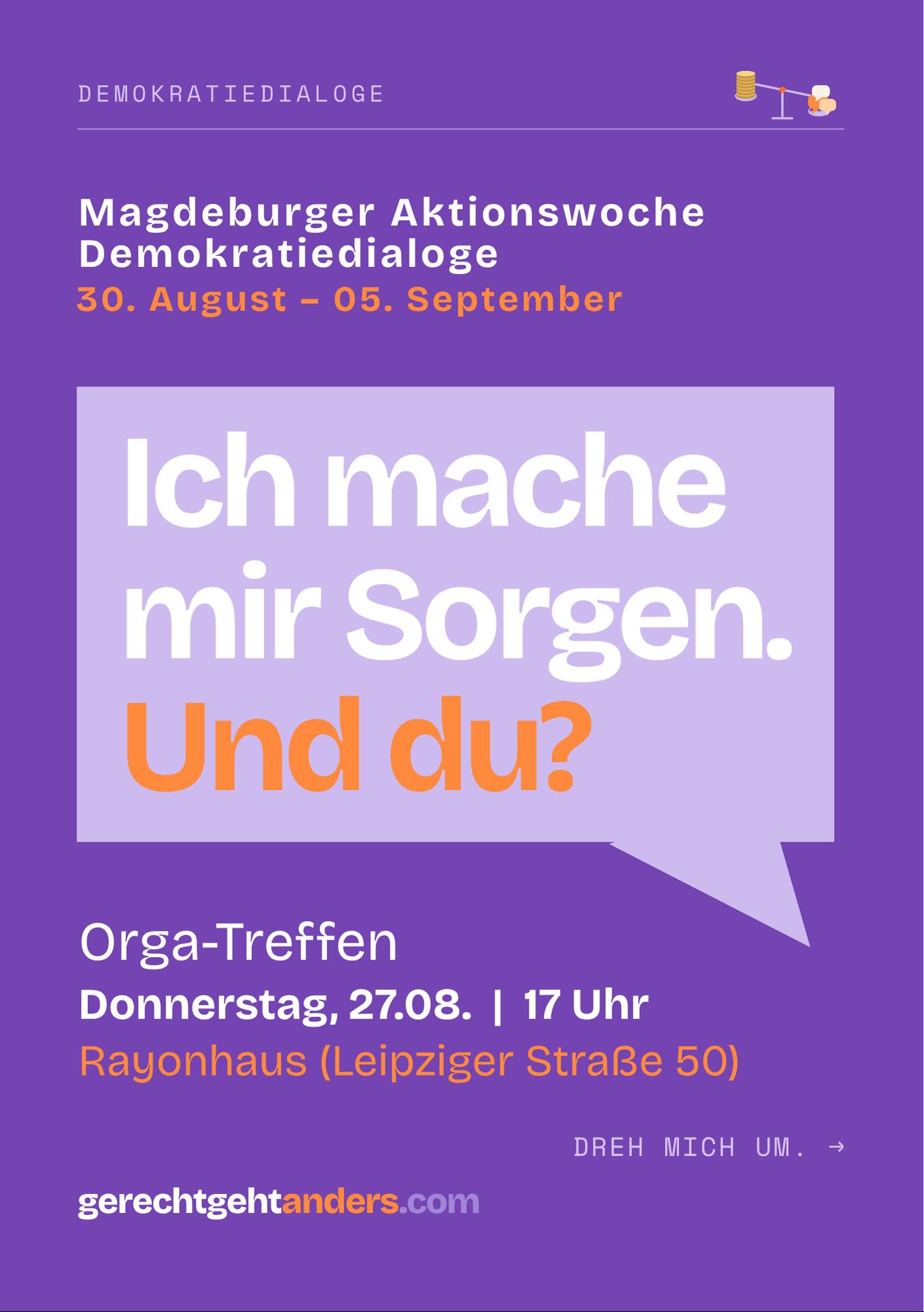 Planungstreffen Magdeburger Aktionswoche gerecht geht anders