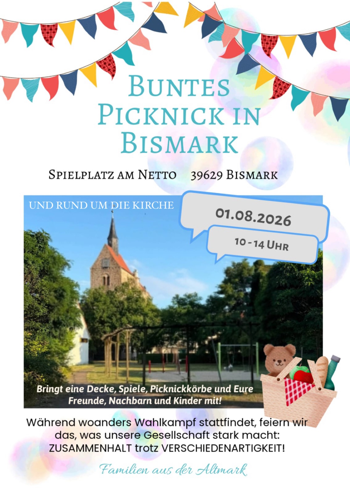 Buntes Picknick in Bismarck