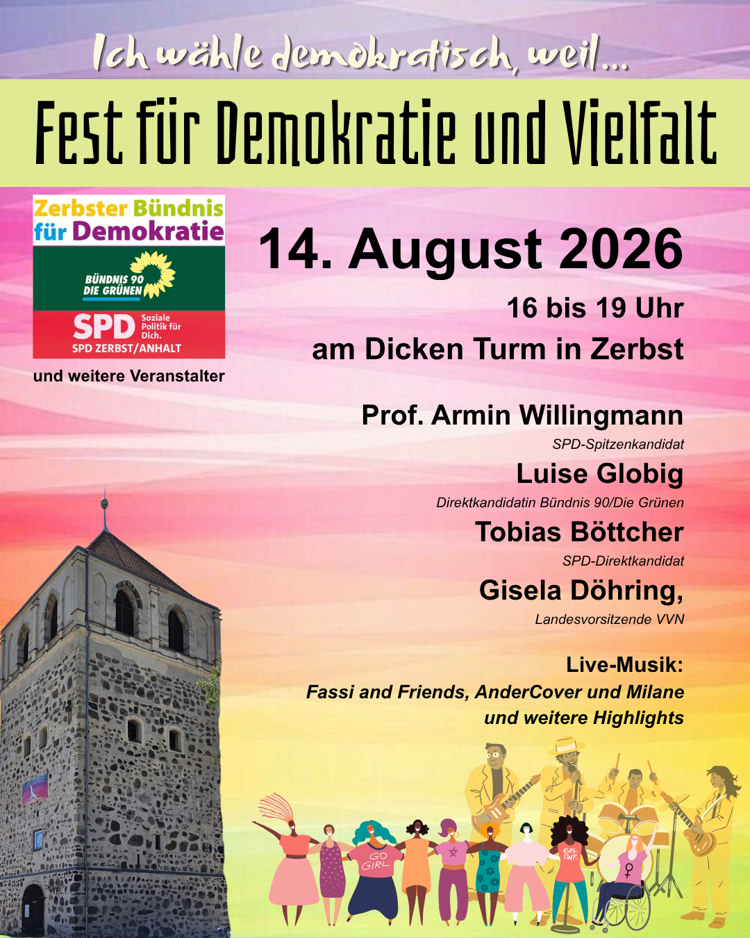 Fest für Demokratie und Vielfalt